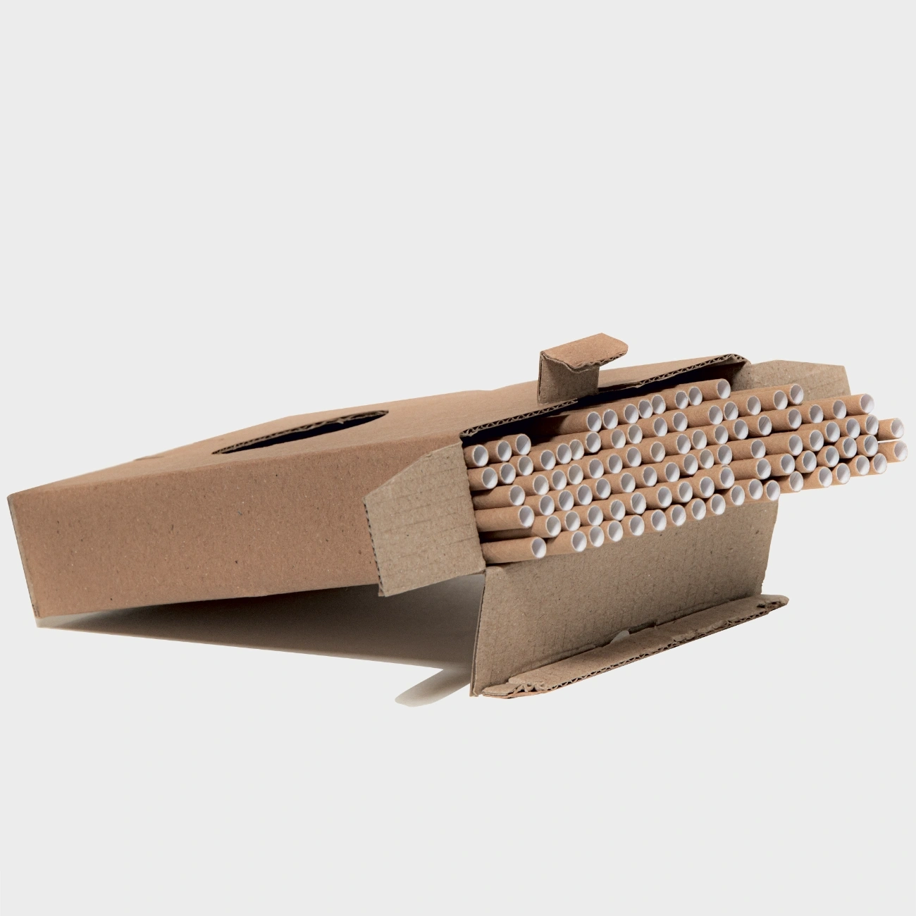 Tubos de papel, manualidades, 100 uds.