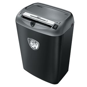 Уничтожитель Fellowes 75Cs, 12 листов, фрагменты 3,9х38 мм, корзина 27 литров