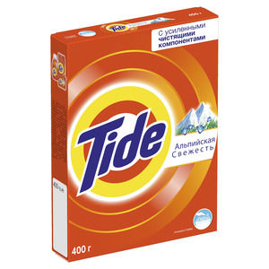 Порошок стиральный ручной TIDE, 400г, Альпийская свежесть