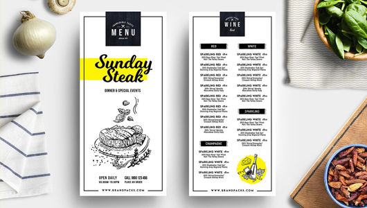 Как усилить привлекательность печатного меню