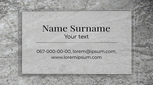 Шаблони візиток онлайн, Макет візитки №4895