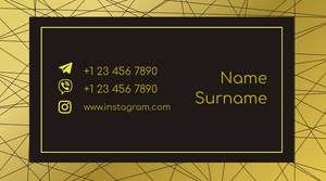 Шаблони візиток онлайн, Макет візитки №3067