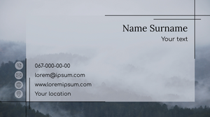 Шаблони візиток онлайн, Макет візитки №5541