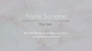 Шаблони візиток онлайн, Макет візитки №2377