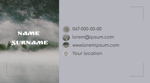 Шаблони візиток онлайн, Макет візитки №2188
