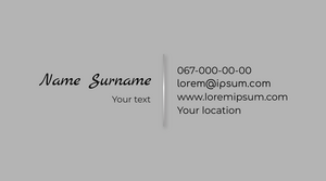 Шаблони візиток онлайн, Макет візитки №2425