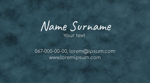 Шаблони візиток онлайн, Макет візитки №2503