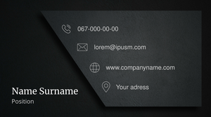 Шаблони візиток онлайн, Макет візитки №2172