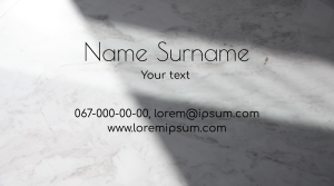 Шаблони візиток онлайн, Макет візитки №4539