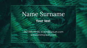 Шаблони візиток онлайн, Макет візитки №2244