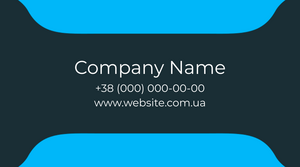 Шаблони візиток онлайн, Макет візитки №2916
